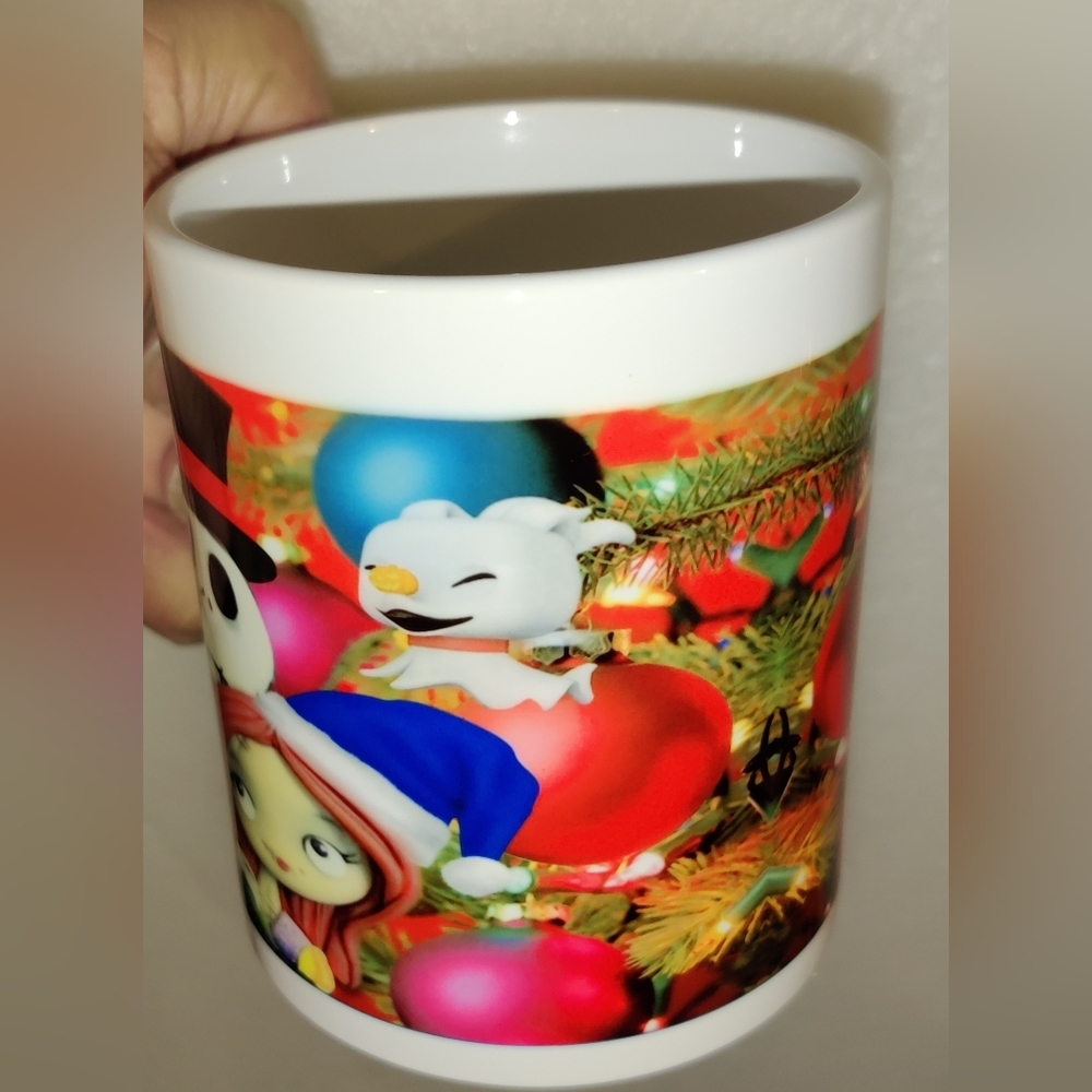 Jack Skellington and Sally coffee cup
